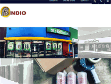 Tablet Screenshot of indioproducts.com